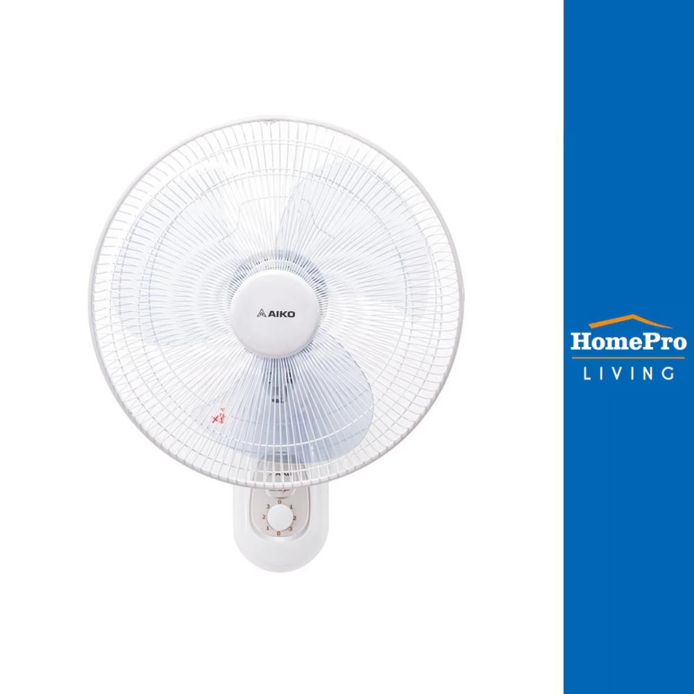 AIKO พัดลมติดผนัง 16 นิ้ว SM-1635 สีขาว จัดส่งโดย HomePro