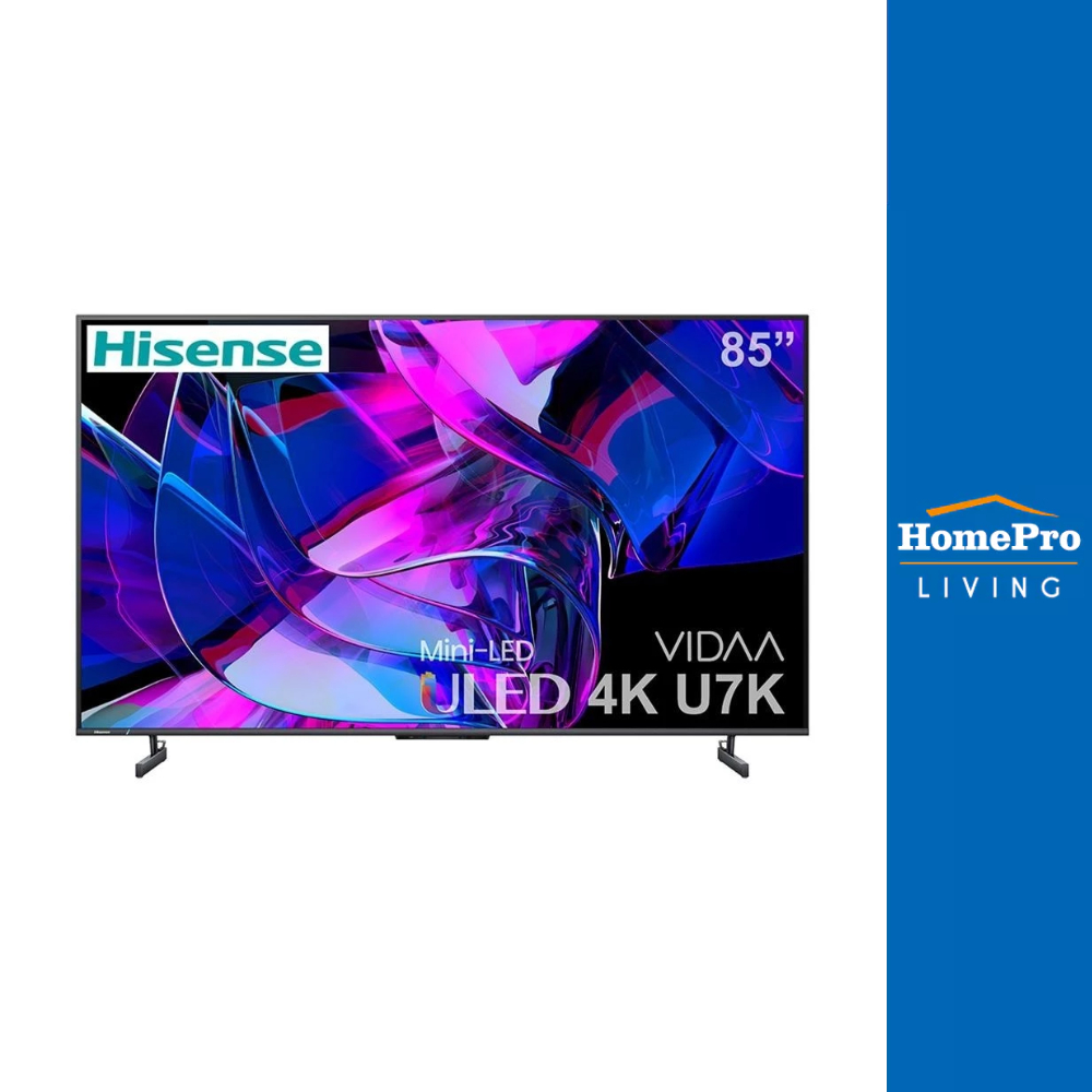 HISENSE แอลอีดี ทีวี 85 นิ้ว (4K, VIDAA) 85U7K