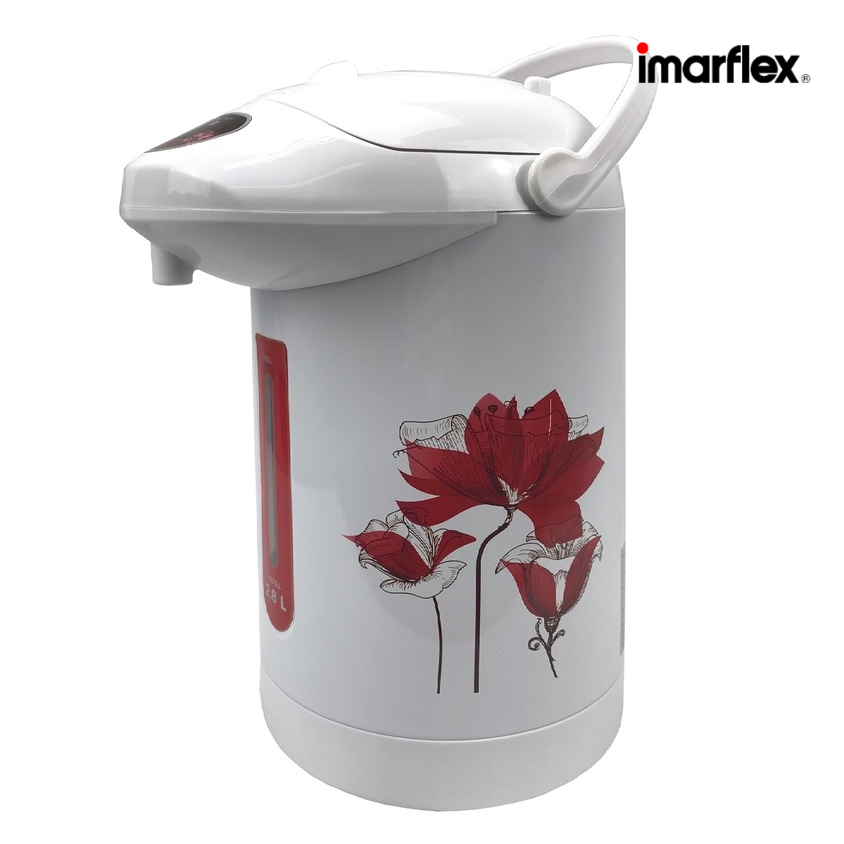 [สินค้าเกรดบี] Imarflex_Z_กระติกน้ำไฟฟ้า ขนาด 2.8 ลิตร ลายดอกไม้ รุ่น IF-271