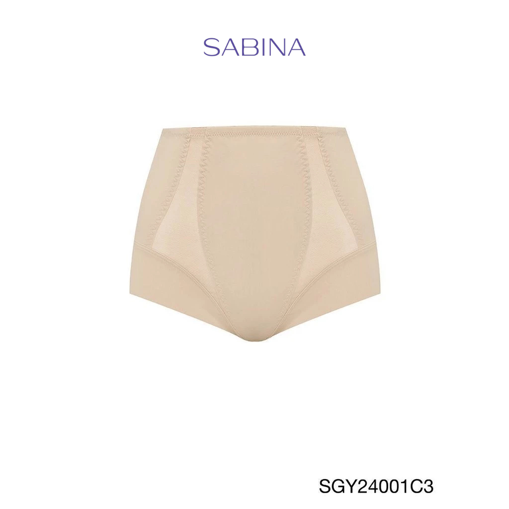 Sabina กางเกงกระชับสัดส่วนเอวสูง Medium Support รหัส SGY24001C3 - สีเนื้อเข้ม