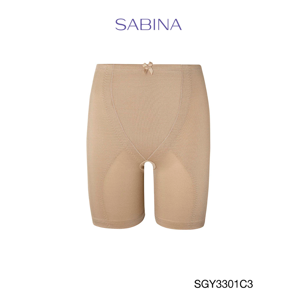 Sabina กางเกงกระชับสัดส่วนเอวสูงปานกลาง Strong Support รหัส SGY3301C3 - สีเนื้อเข้ม