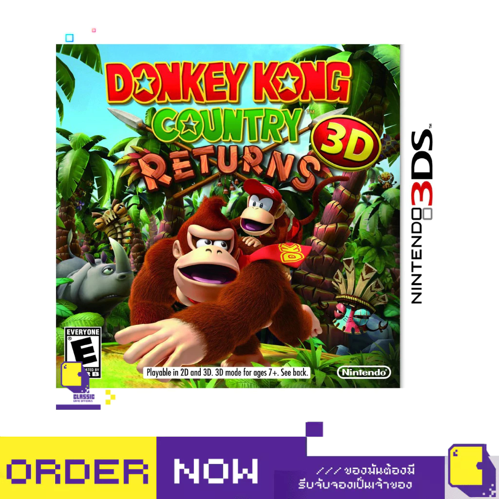 Nintendo 3DS™ Donkey Kong Country Returns 3D (By ClaSsIC GaME)