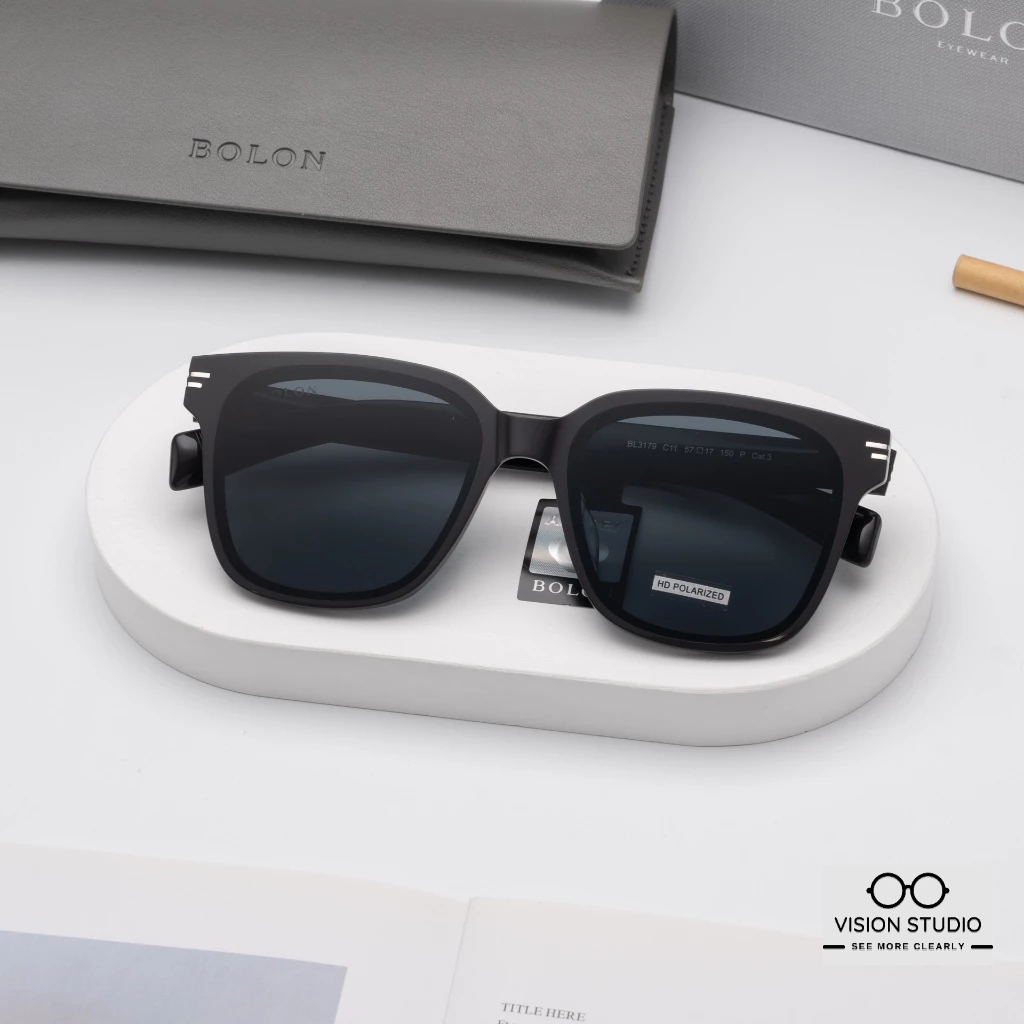แว่นกันแดด BOLON รุ่น BL3179 Ximen C11 Dark Grey