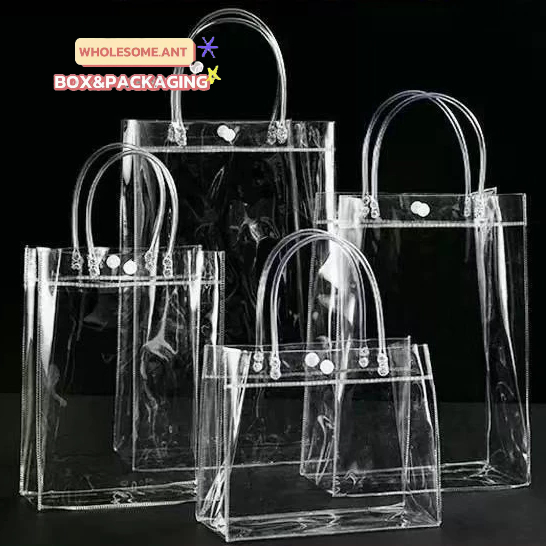 PVCถุงใส ถุงPVC ใส  เหนียว รับน้ำหนักได้ 1ใบก็ขาย