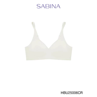 Sabina Habpy Pretty Perfect Level 1 เสื้อชั้นใน ไร้ตะเข็บ ไร้โครง รหัส HBU25006CR - สีครีม