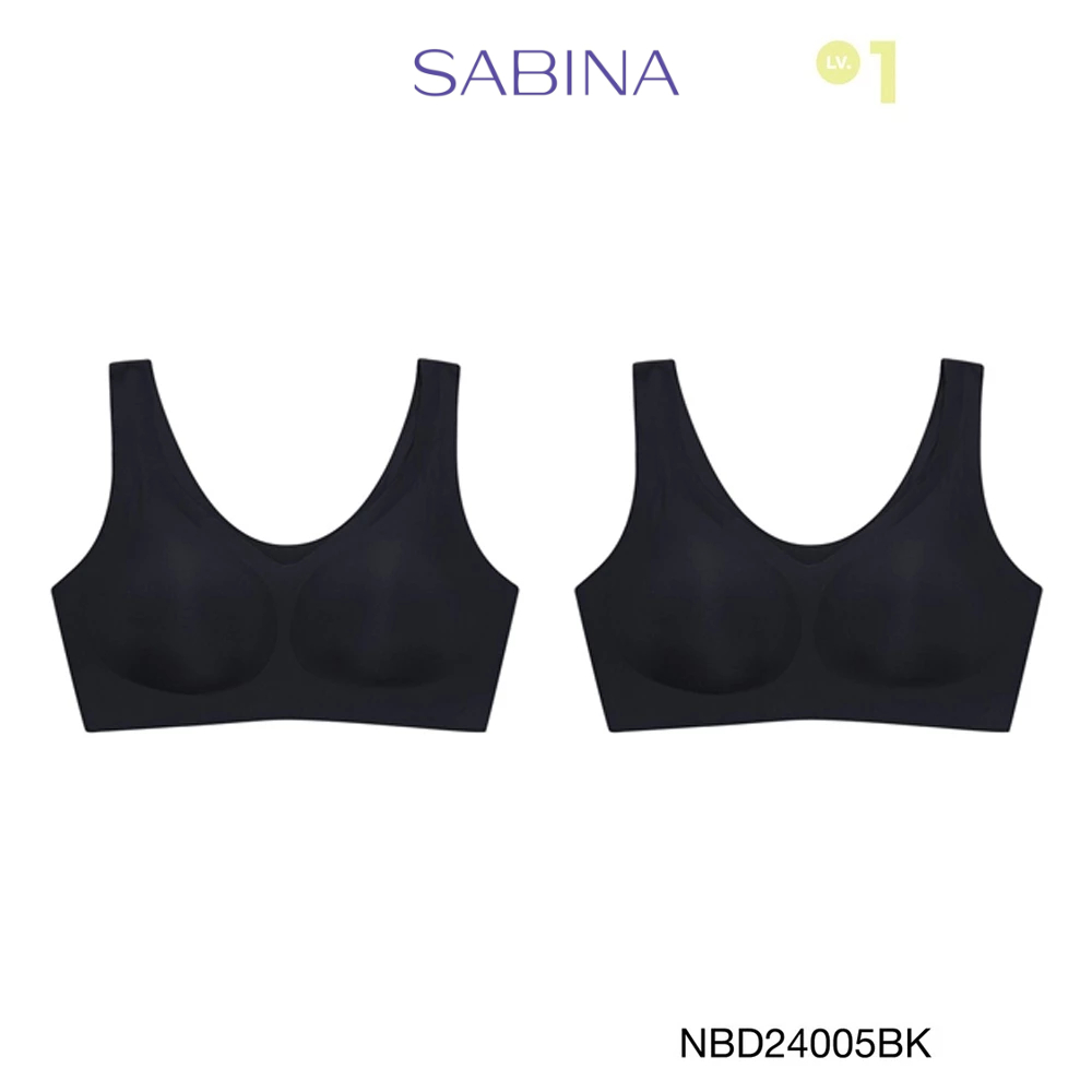 Sabina เสื้อชั้นใน (Set 2 ชิ้น) [Online Exclusive] Perfect Bra Level 1 ไร้ตะเข็บ ไร้โครง รหัส NBD240