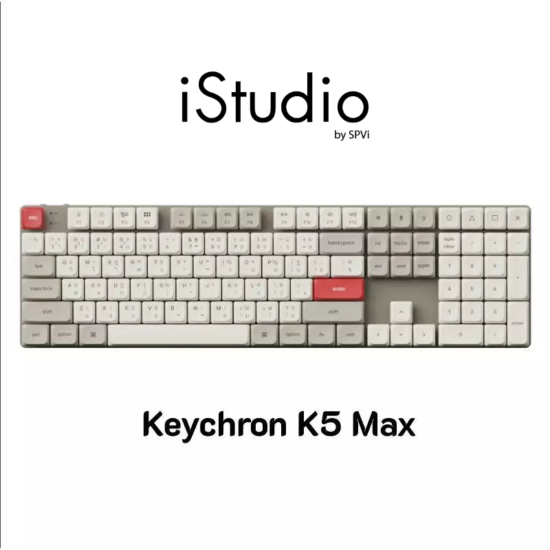 คีย์บอร์ด Keychron K5 Max QMK Wireless Mechanical Keyboard ขนาด 100% - TH / EN