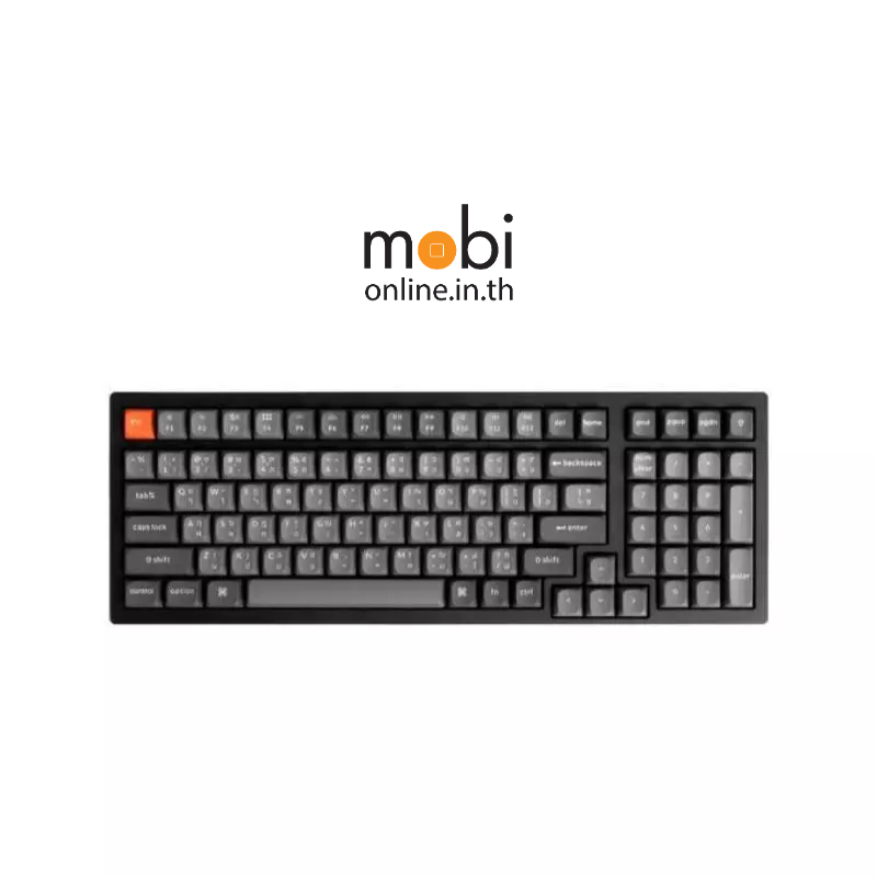 คีย์บอร์ด Keychron K4 Max Wireless ไร้สาย ขนาด 96% (BT/2.4Ghz/Wire) - TH / EN