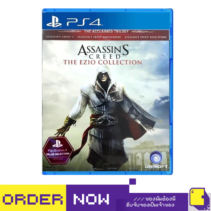 [+..••] พร้อมส่ง ผ่อน 0% | PS4 ASSASSIN'S CREED: THE EZIO COLLECTION (เกมส์ PlayStation 4™🎮)
