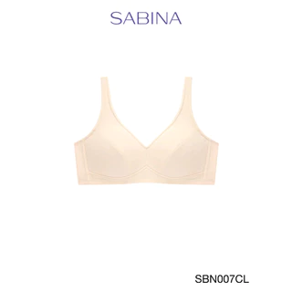 Sabina Fill Up Bra Level 1 เสื้อชั้นใน ไร้โครง รหัส SBN007CL - สีเนื้ออ่อน