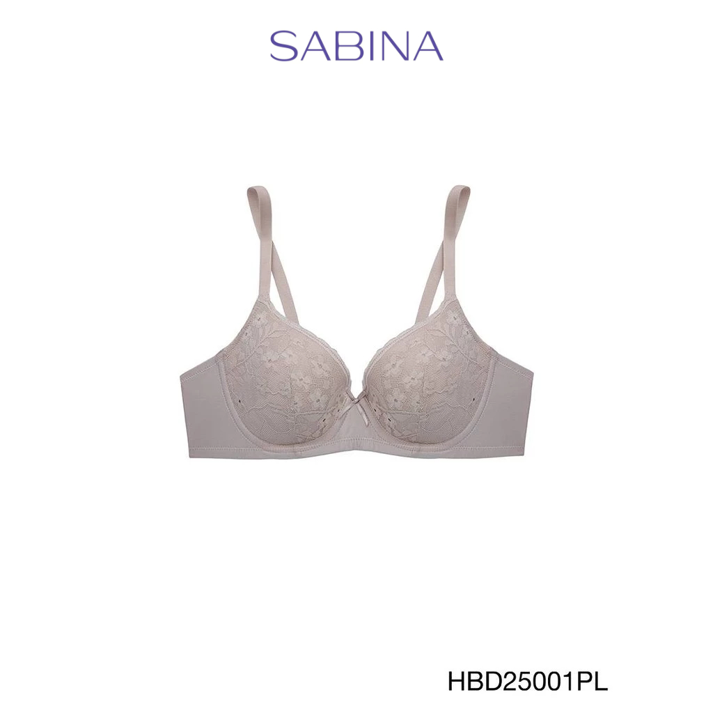 Sabina Habpy Perfect Bra Level 1 เสื้อชั้นใน  มีโครง รหัส HBD25001PL - สีชมพูอ่อน