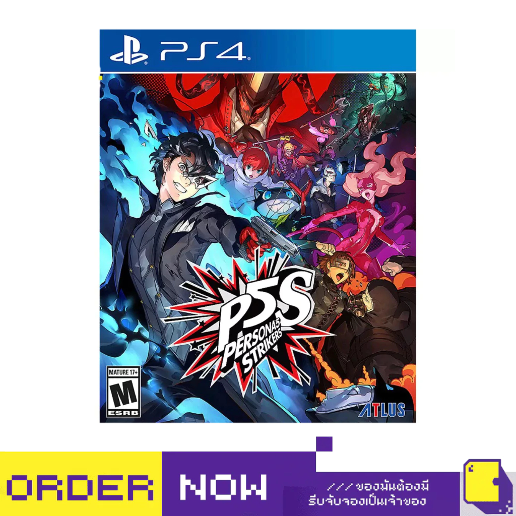 [+..••] PS4 PERSONA 5 STRIKERS (เกม  PS4™ 🎮)