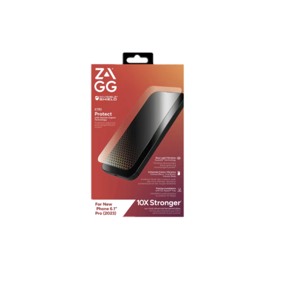 INVISIBLESHIELD ฟิล์มป้องกันแสงสะท้อน/แสงสีฟ้า Glass XTR3 สำหรับ Phone 15 ทุกรุ่น By Dotlife