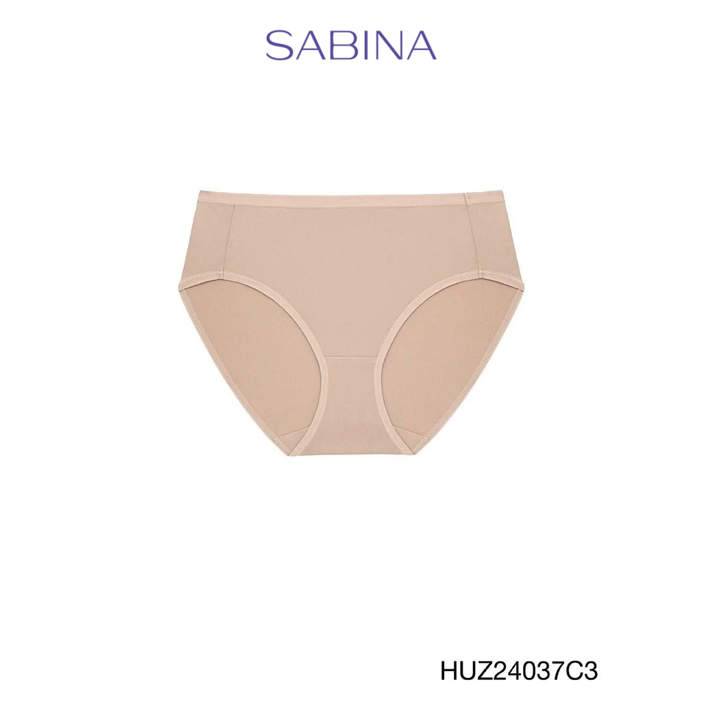 Sabina Habpy Panty กางเกงในทรงบิกินี่ รหัส HUZ24037C3 - สีเนื้อเข้ม