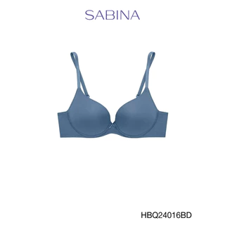 Sabina Habpy Twenty Five Level 2 เสื้อชั้นใน มีโครง รหัส HBQ24016BD - สีน้ำเงินเข้ม