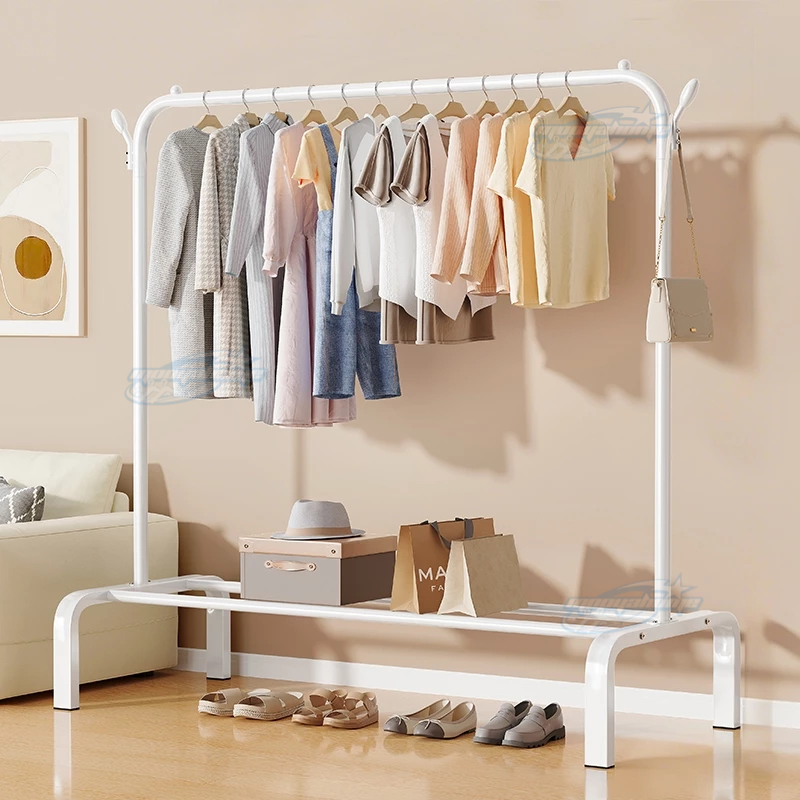 👍👍👍ราวตากผ้า ราวแขวนเสื้อผ้า โครงเหล็ก มัจุดกันลื่น ราวมินิมอล แขวนเสื้อผ้าขาย น้ำหนักเบาเคลื่อนไหวสะดวก