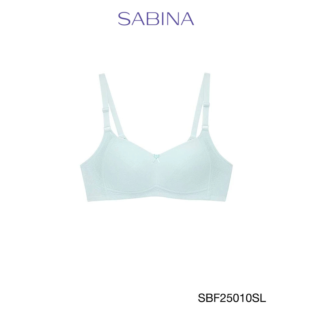Sabina Forever Young Level 1 เสื้อชั้นใน ไร้โครง รหัส SBF25010SL - สีเทาอ่อน