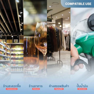【ยกลัง】กระดาษความร้อน 57x40 กระดาษใบเสร็จ ปริ้นบิล พิมพ์สลิป ไม่ต้องใช้หมึก Thermal Paper