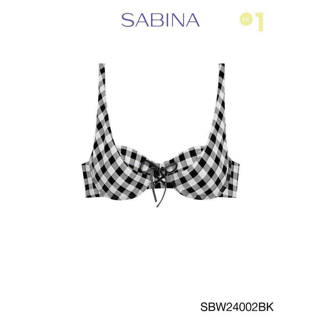 SWIM SS 25 | CHERRY ON TOP เสื้อว่ายน้ำ Nottingham รหัส SBW24002BK - สีดำ