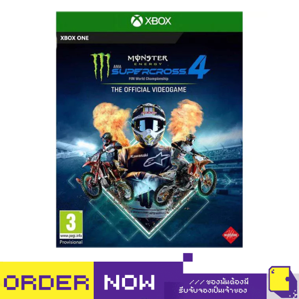 [+..••] XBS  MONSTER ENERGY SUPERCROSS: THE OFFICIAL VIDEOGAME 4 (เกมส์  XBOX One™ 🎮)