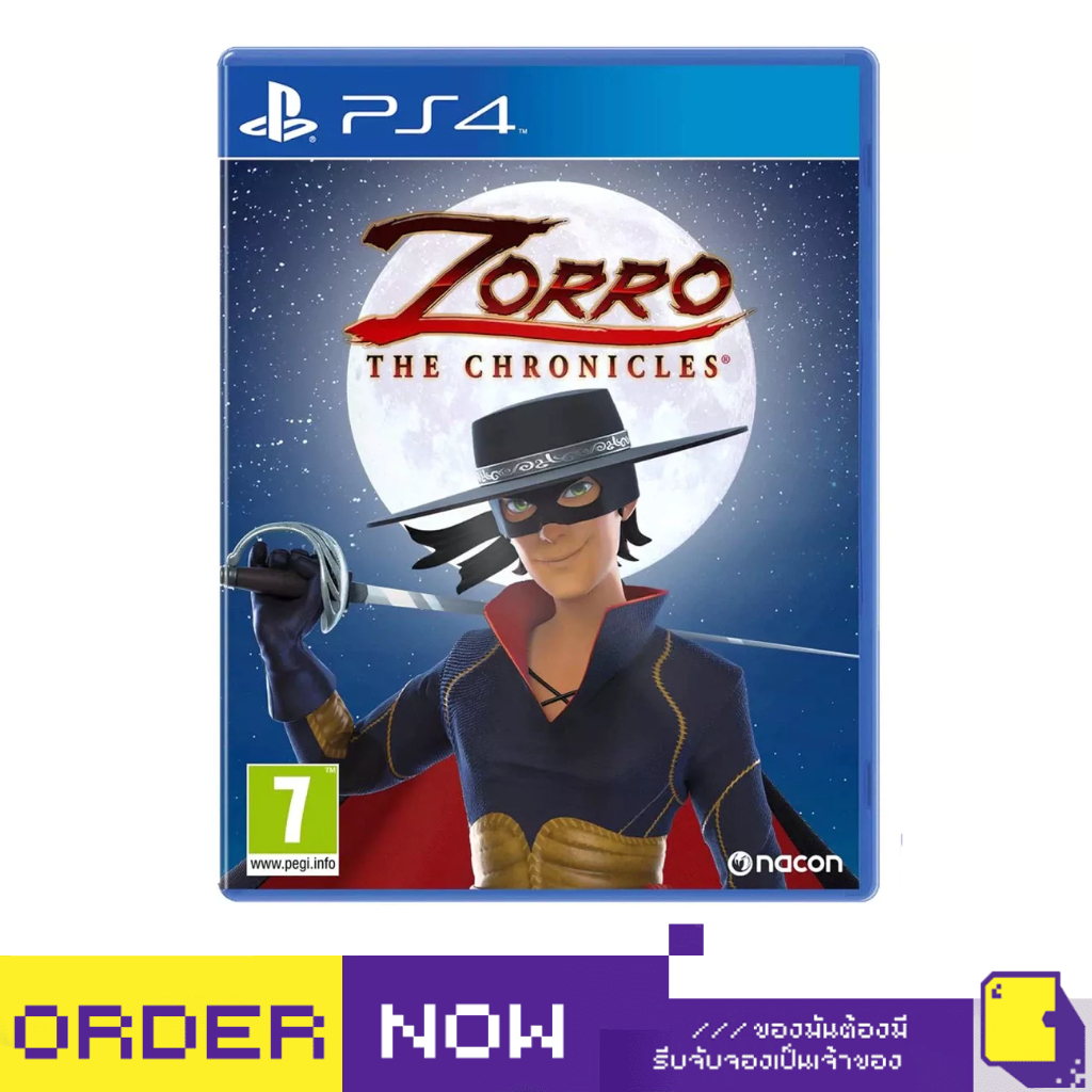 [+..••] PS4 ZORRO: THE CHRONICLES (เกม PS4™ 🎮)