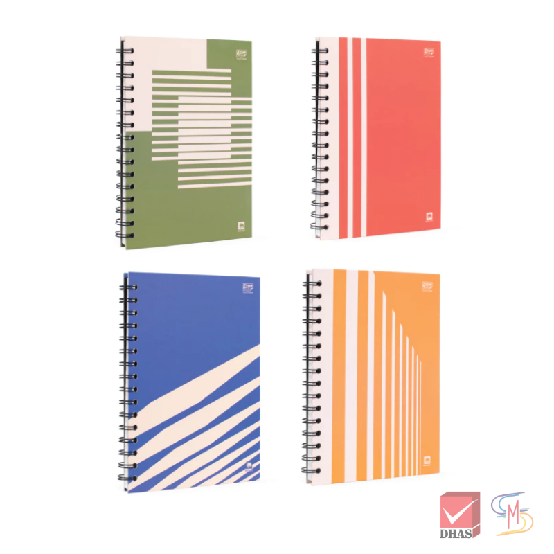 Elephant ตราช้าง สมุดโน๊ต สมุดริมลวด A5 80G 100S WHP-101T คละสี จำนวน 1 เล่ม