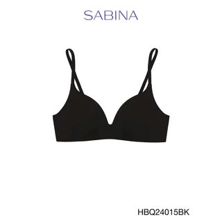 Sabina Habpy Twenty Five Level 2 เสื้อชั้นใน ไร้โครง รหัส HBQ24015BK - สีดำ