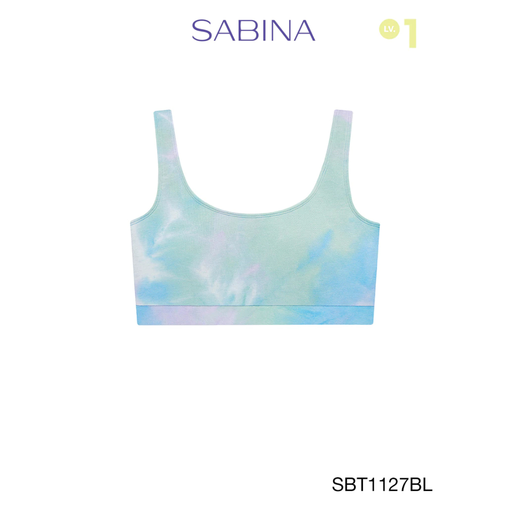SABINA  Maggie Mae Call Me Your Darling บราท็อป รหัส SBT1127BL สีฟ้า