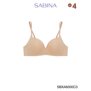 [Online Exclusive] Sabina Doomm Doomm Level 4 เสื้อชั้นใน ไร้โครง รหัส SBXA6000C3 - สีเนื้อเข้ม