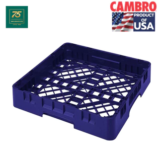CAMBRO แร็คพลาสติก แร็คเก็บจาน แร็คเก็บช้อนส้อม ไม่มีช่องแบ่ง ขนาด50x50ซม. CAM1-BR258