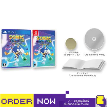 [+..••] PS4 TEAM SONIC RACING - 30TH ANNIVERSARY EDITION (เกมส์ PlayStation 4™🎮)