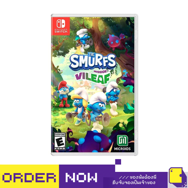 [+..••] พร้อมส่ง | NSW THE SMURFS: MISSION VILEAF (ENGLISH) (เกม Nintendo Switch™ 🎮)