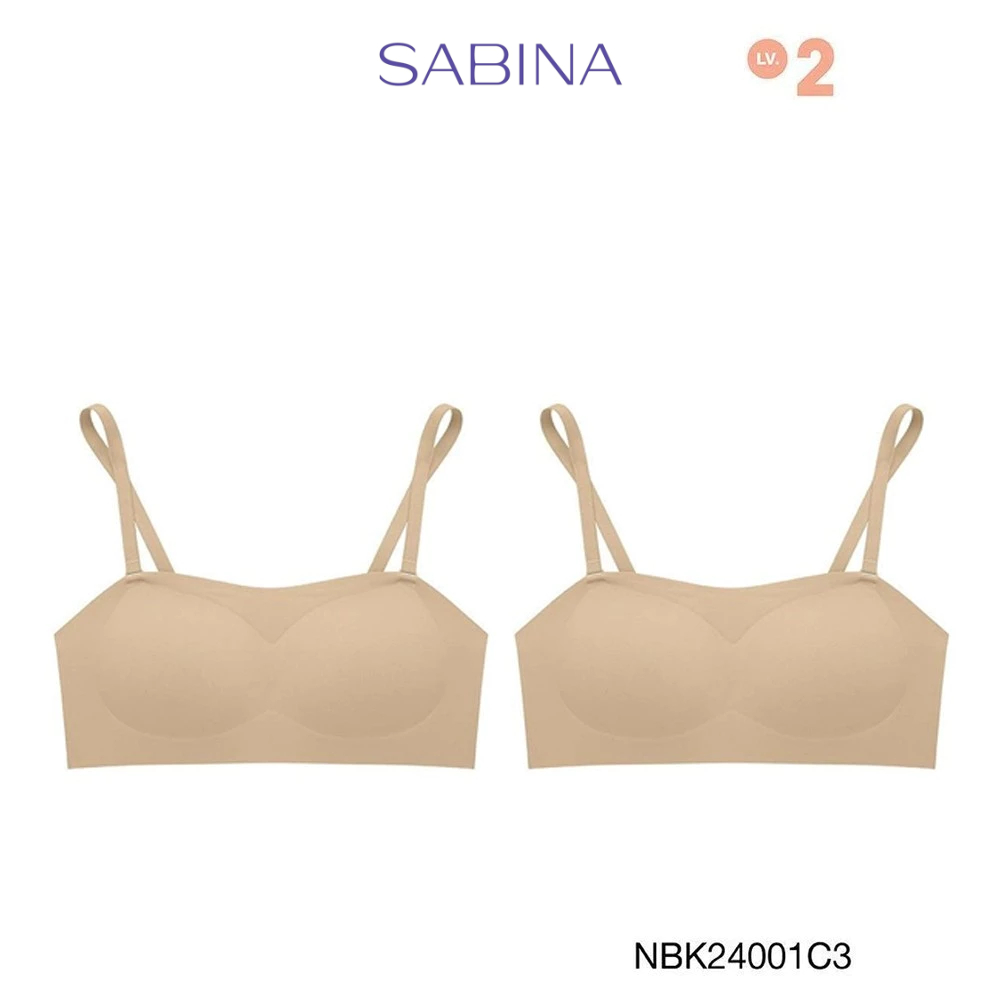 [Online Exclusive]Sabina เสื้อชั้นใน (Set 2 ชิ้น)Soft Collection Level 2 ไร้ตะเข็บ ไร้โครง รหัส NBK2