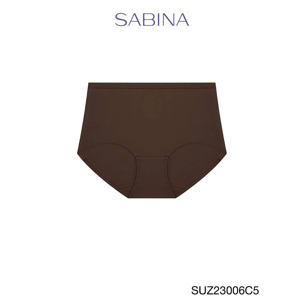 Sabina กางเกงชั้นใน Semi-Seamless Fit รุ่น Panty Zone รหัส SUZ23006C5 สีน้ำตาลโกโก้