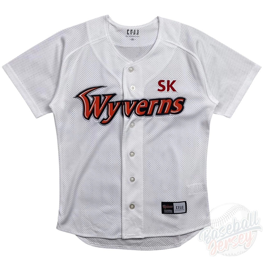 เสื้อเบสบอล SK Wyverns ลีคเกาหลีใต้ Size 85 เด็กโตหรือผู้หญิงใส่ได้