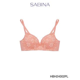 Sabina Habpy Soft Doomm Level 3 เสื้อชั้นใน ไร้โครง รหัส HBH24002PL - สีชมพูอ่อน