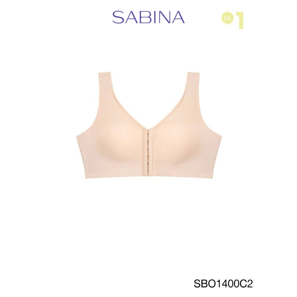 SABINA FOREVER YOUNG Function Bra Level 1 เสื้อชั้นใน ไร้โครง รหัส SBO1400C2 สีเนื้ออ่อน