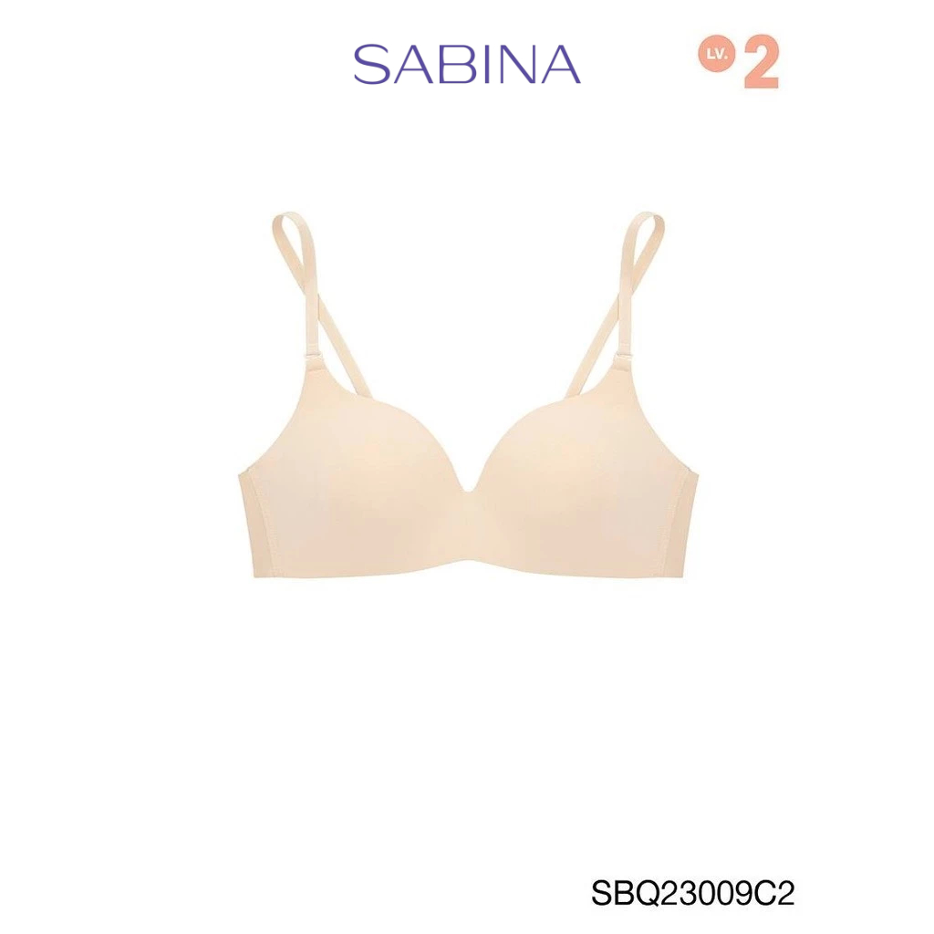 SABINA BRALESS | TWENTY FIVE เสื้อชั้นในไม่มีโครง รหัส SBQ23009C2 สีเนื้ออ่อน