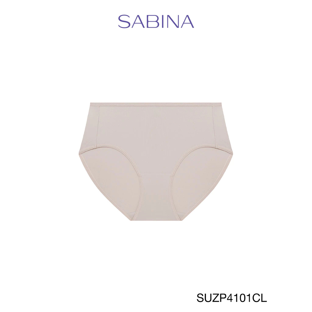 [Online Exclusive]  SABINA Collagen Boost กางเกงในทรงเอวสูงปานกลาง รหัส SUZP4101CL สีเนื้ออ่อน
