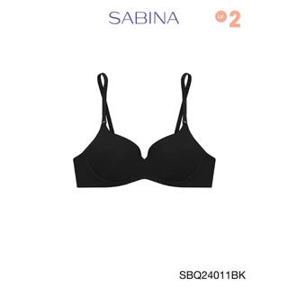 Sabina Twenty Five Level 2 เสื้อชั้นใน มีโครง รหัส SBQ24011BK - สีดำ