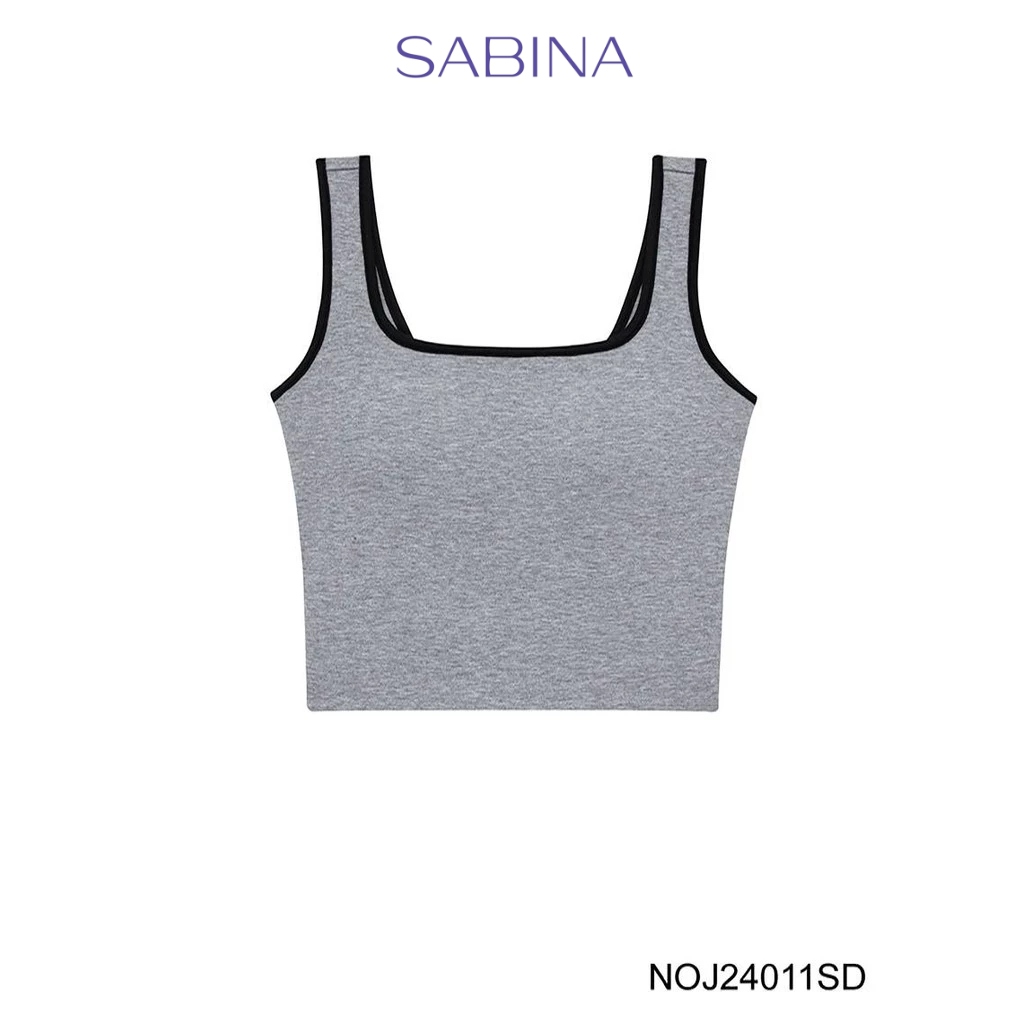 [Online Exclusive]  Sabina Bra Tops Loungewear เสื้อกล้าม รหัส NOJ24011SD - สีเทาเข้ม