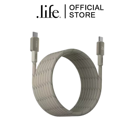 Adam Element สายชาร์จ Casa C to C Magnetic Cable 240W 2M- Titanium by Dotlife