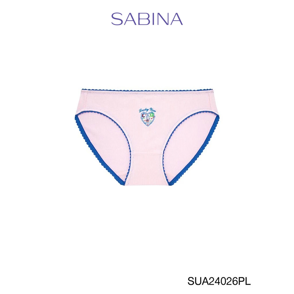 Sabina Doomm Doomm  กางเกงในทรงบิกินี่ รหัส SUA24026PL - สีชมพูอ่อน