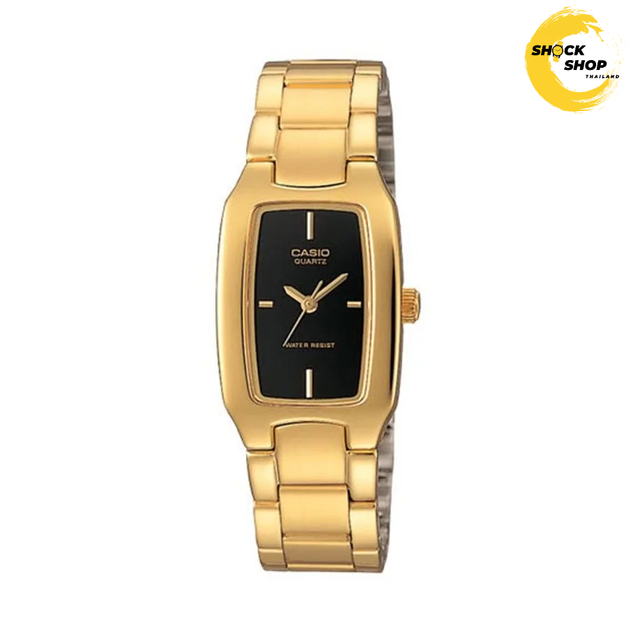 CASIO นาฬิกาผู้หญิง รุ่น LTP-1165N วัสดุสเตนเลสสตีล สีทอง คาสิโอ