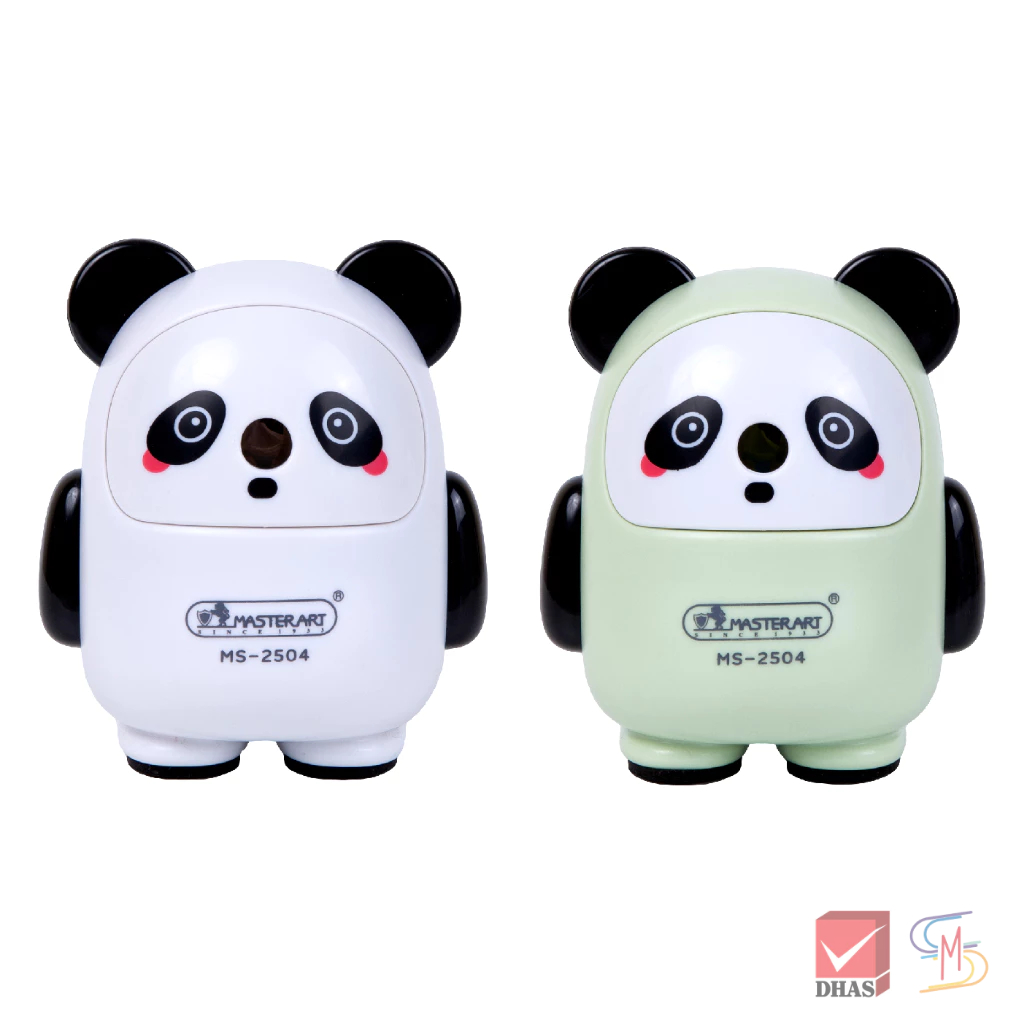 Master Art กบเหลา เครื่องเหลาดินสอ แพนด้า MS-2504 คละสี จำนวน 1 เครื่อง