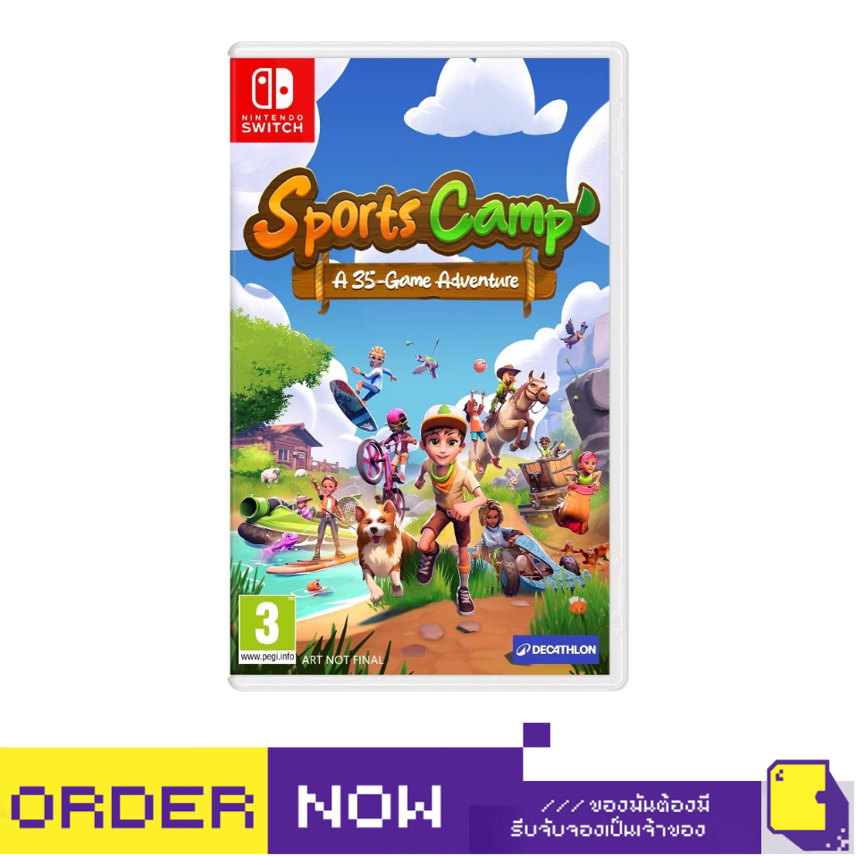 [+..••] พร้อมส่ง | NSW SPORTS CAMP: A 35-GAME ADVENTURE (เกม Nintendo Switch™🎮)