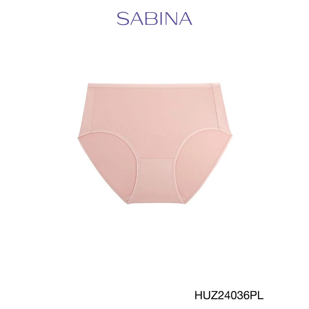 Sabina Habpy Panty  กางเกงในทรงเอวสูงปานกลาง รหัส HUZ24036PL - สีชมพูอ่อน