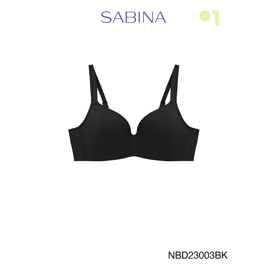 [Online Exclusive]  Sabina เสื้อชั้นใน มีโครง รุ่น Perfect Bra รหัส NBD23003BK สีดำ