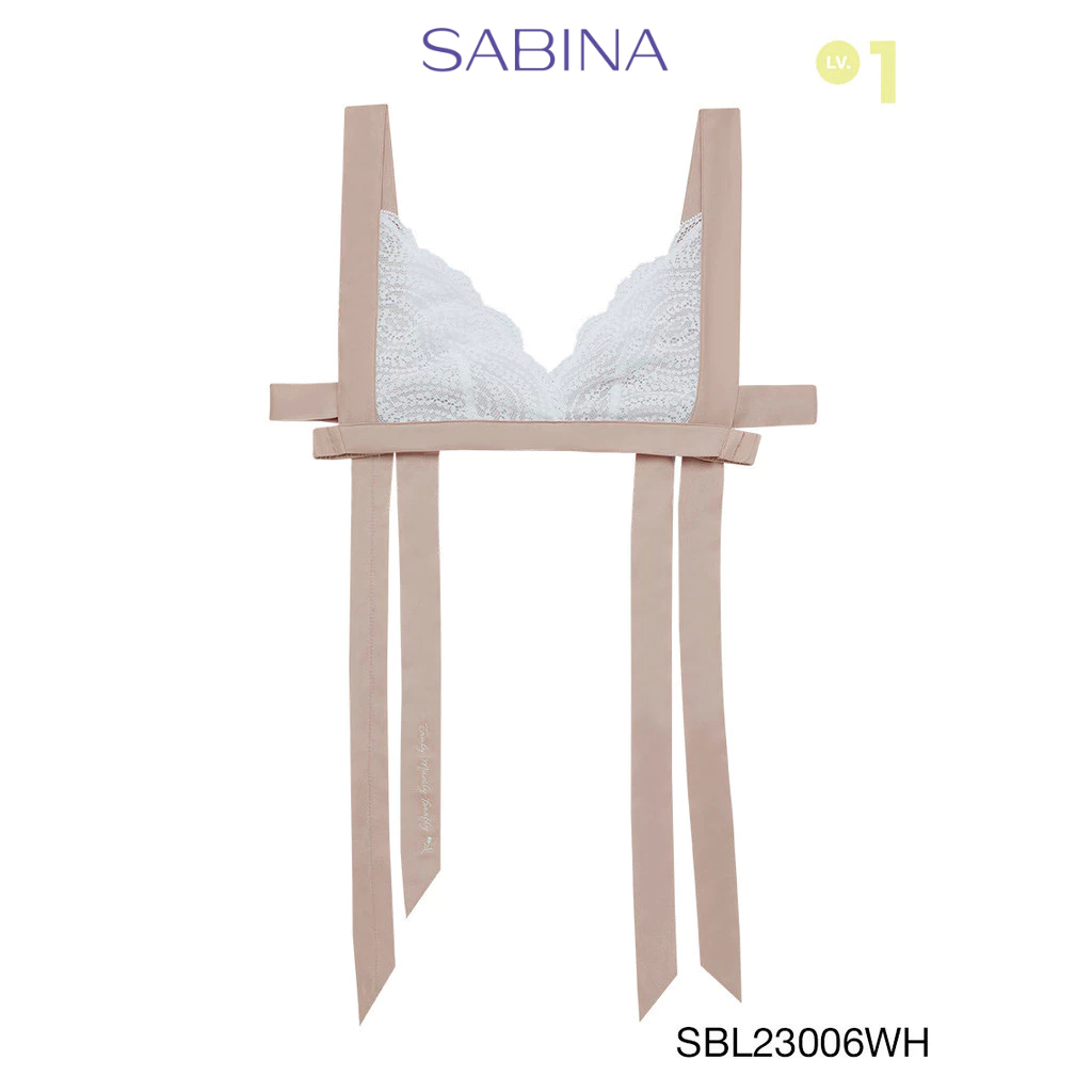SABINA | JANESUDA x SABINA เสื้อชั้นในไร้โครง Rosie รหัส SBL23006WH สีขาว ราคา ถูกที่สุด ดีลบีเคเค