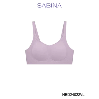 Sabina Habpy Perfect Bra Level 1 เสื้อชั้นใน ไร้ตะเข็บ ไร้โครง รหัส HBD24022VL - สีม่วงอ่อน